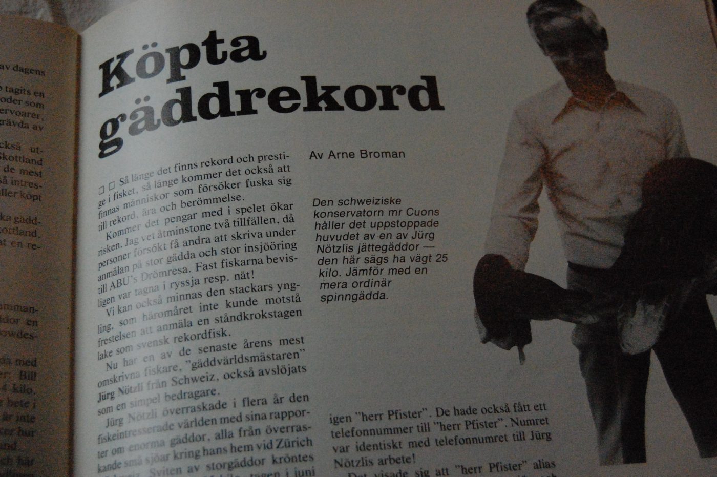 Specimenfisket 1984