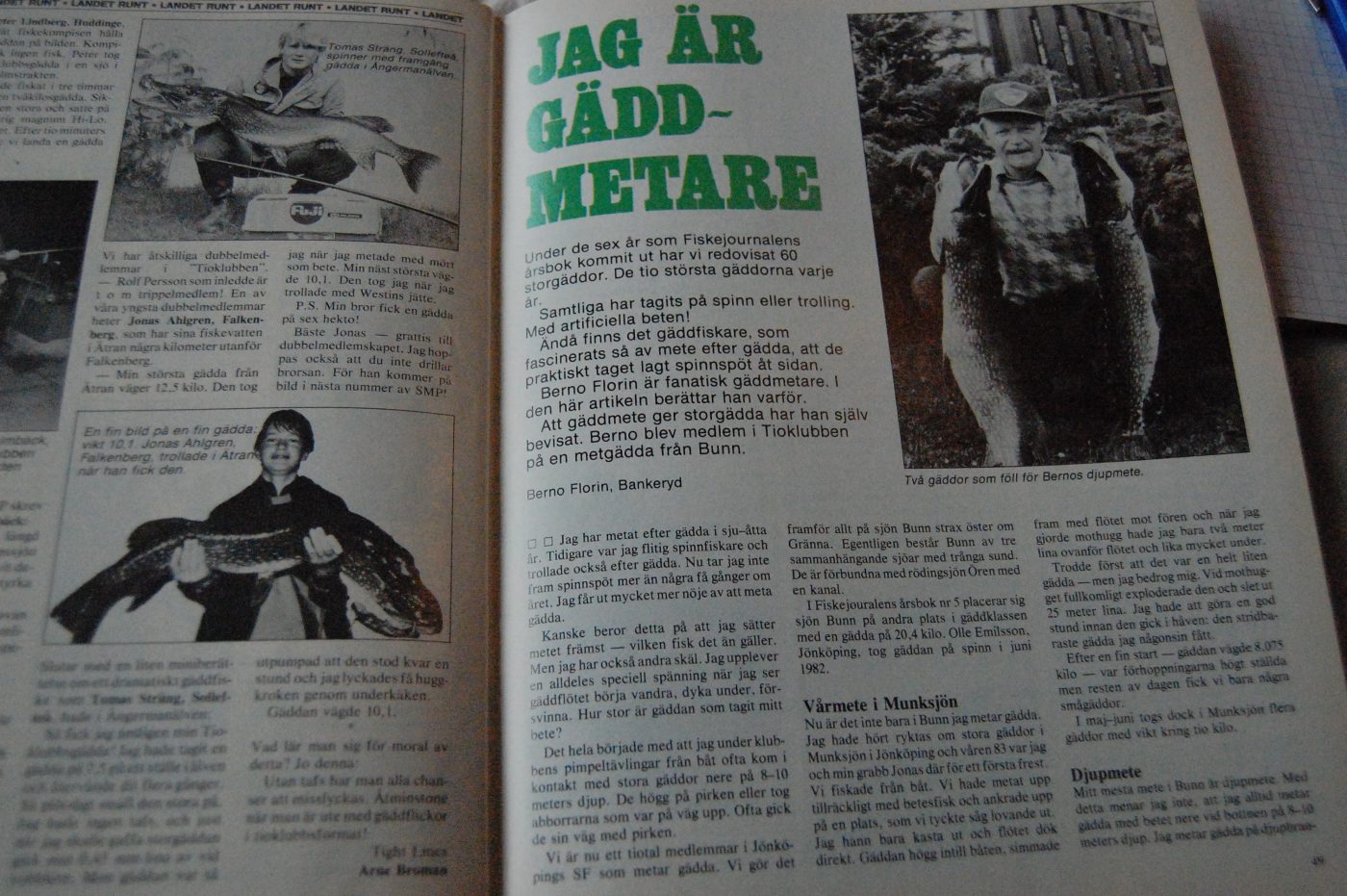Specimenfisket 1984