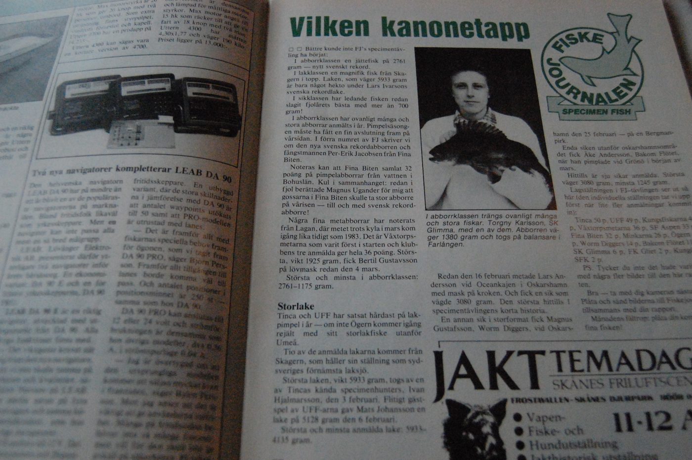 Specimenfisket 1984