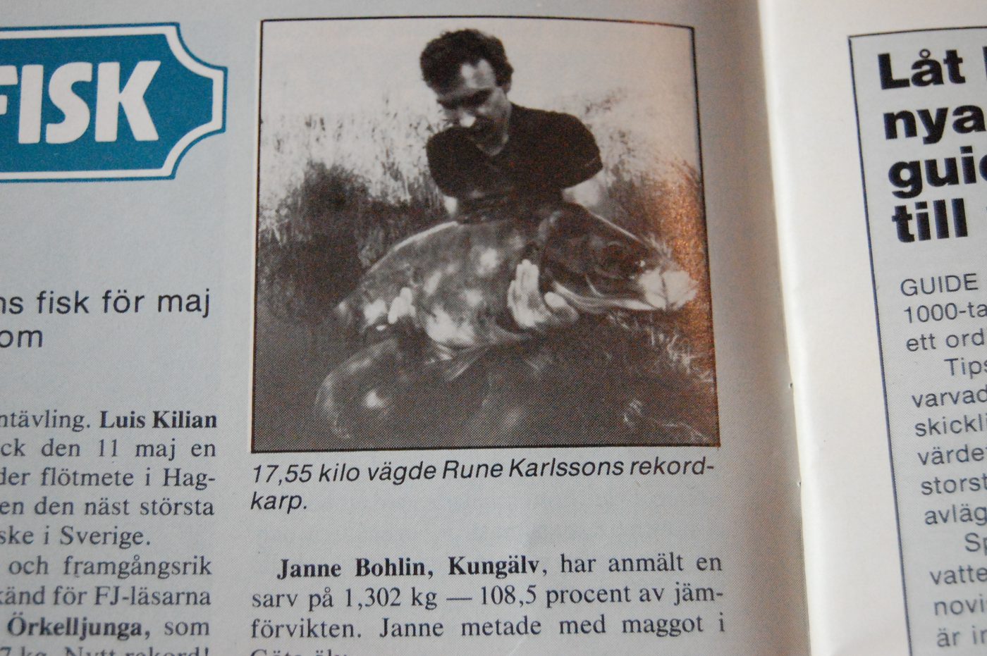 Specimenfisket 1984