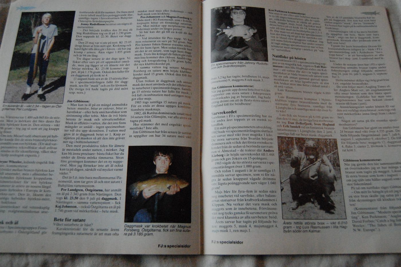 Specimenfisket 1984