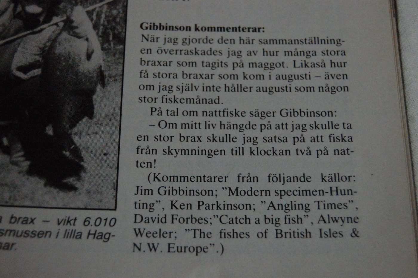 Specimenfisket 1984