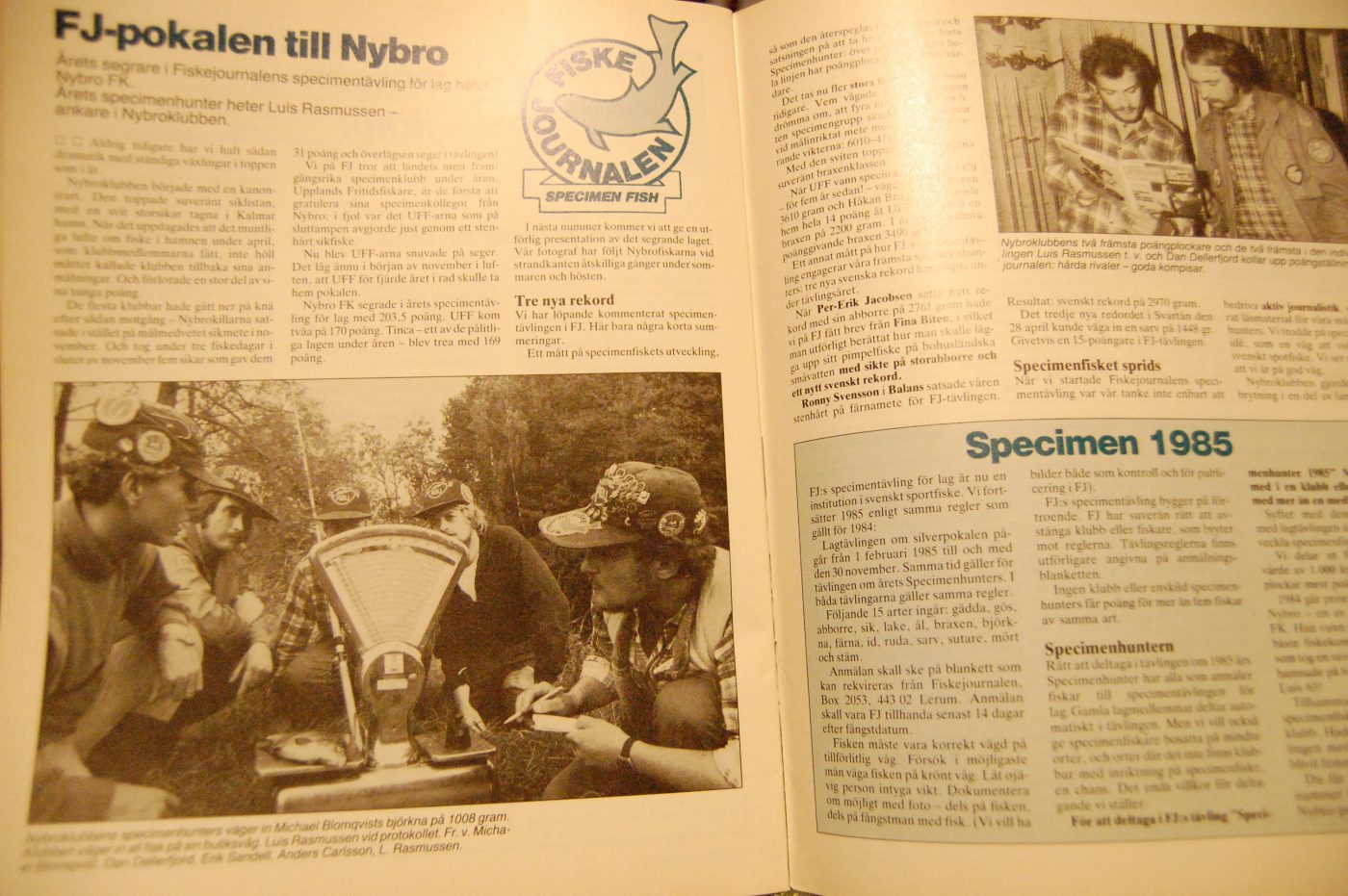 Specimenfisket 1984