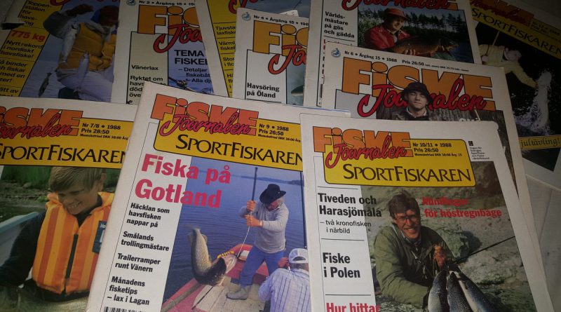 Specimenfisket i Sverige 1988