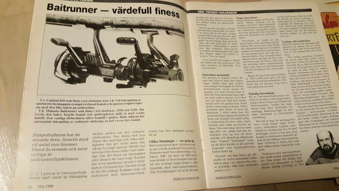 Specimenfisket i Sverige 1988