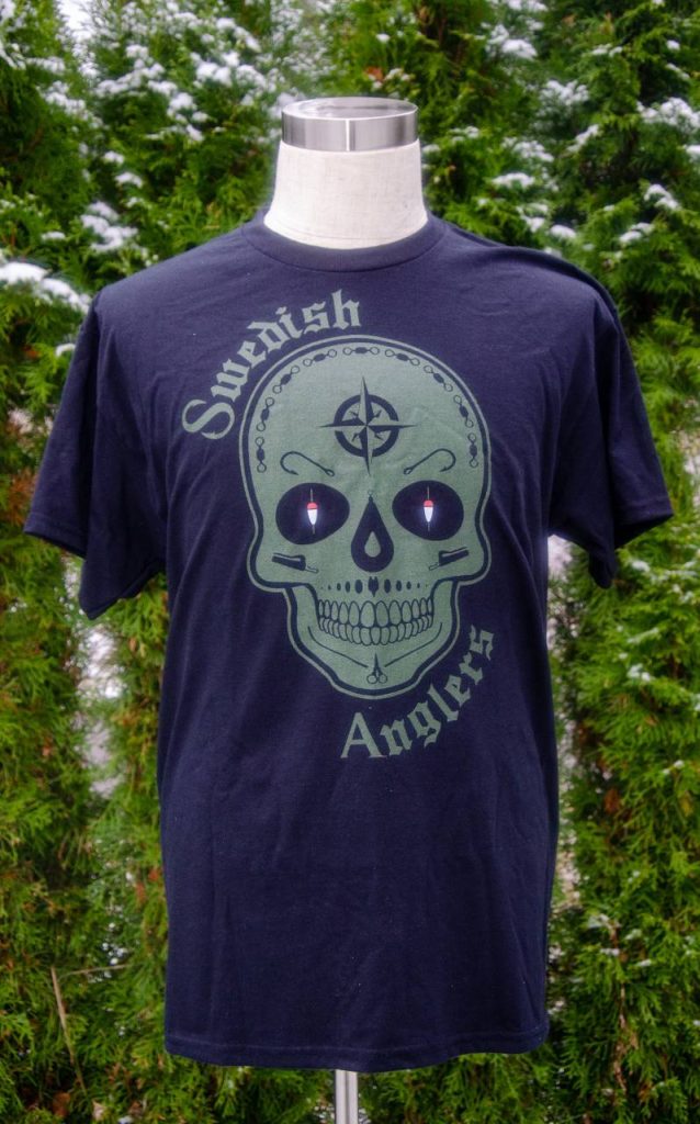 Swedish Anglers Merchandise - Grön T-shirt